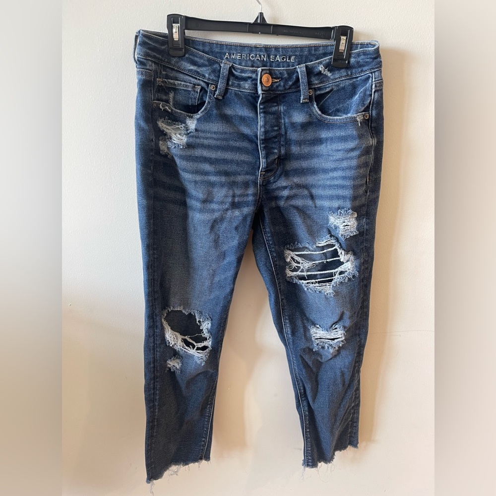 American Eagle Tomgirl stretch jeans size 8regular